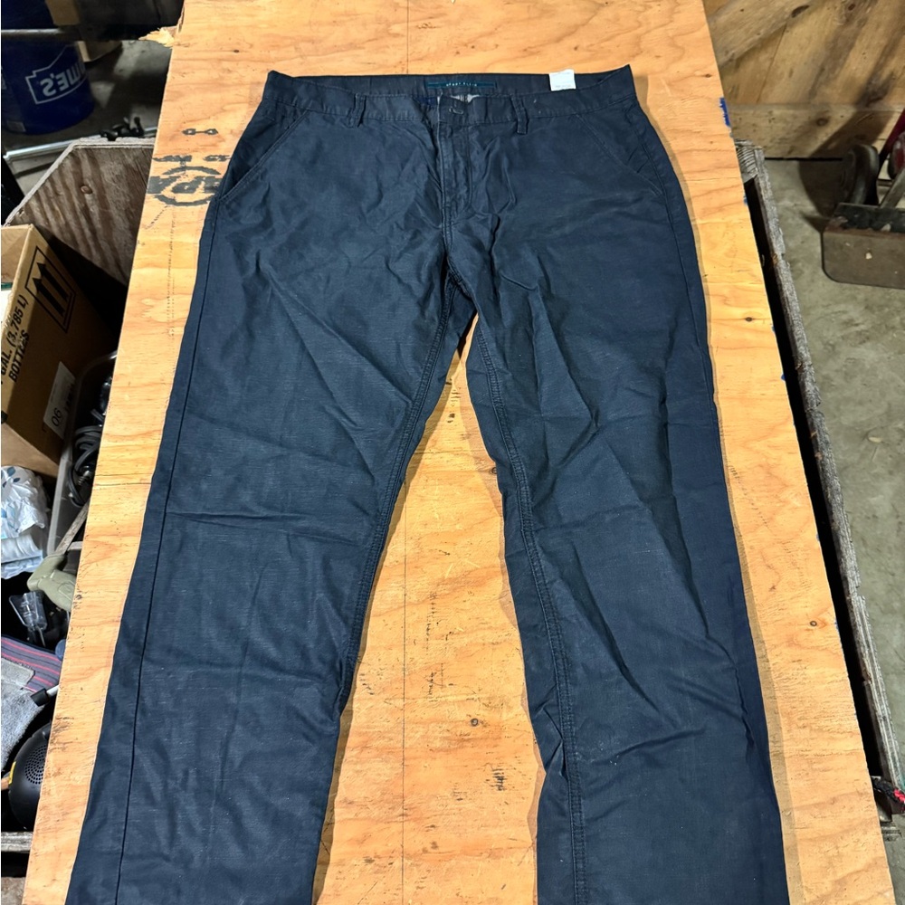 Perry Ellis Dress Men's Navy Pants